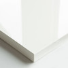 MDF Holzwerkstoff Platte 60 x 90 cm einseitig weiß beschichtet 